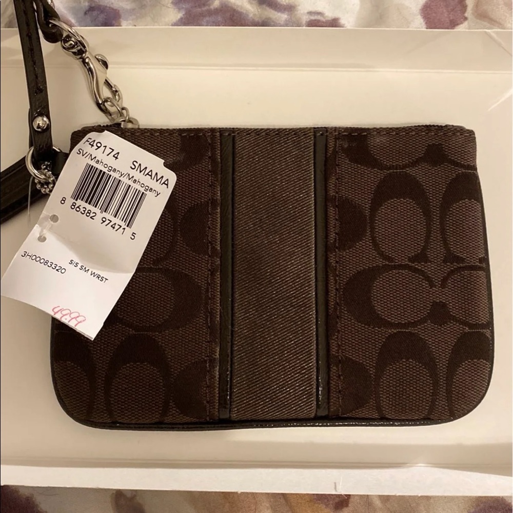 Coach wristlet, NWT